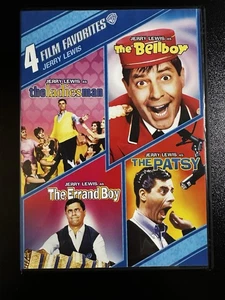 Jerry Lewis: 4 Film Favorites (DVD, 2014, 4-Disc Set) - Picture 1 of 2