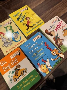 Dr. Seuss Mini Books 5 Book Lot 6x4.5" Childrens Books - Imagen 1 de 4