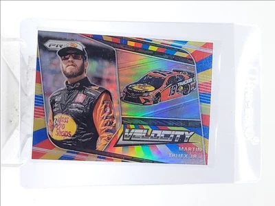 MARTIN TRUEX JR. 2020 PANINI PRIZM NASCAR VELOCITY RACING RAINBOW /24 Q5902 - Image 1 of 2