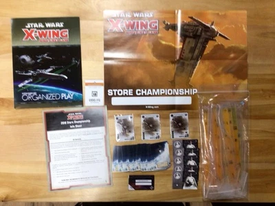 Star Wars X-Wing 2018 Store Championship Kit Fantasy Flight Games COMPLETE RARE - Image 1 of 4