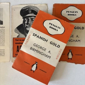 Vintage 1st Ed. Penguin Book In Dustwrapper, Spanish Gold, G A Birmingham No 262 - Picture 1 of 6
