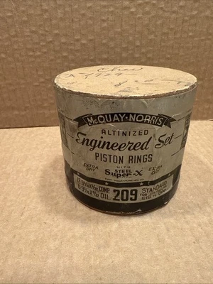 NOS Vintage 1929? Chevrolet? Juego de anillos de pistón 209 MCQUAY-NORRIS sin abrir Foto 1 de 4