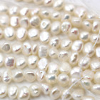 Tacool Natural Genuine Freshwater Cultured Pearl 4-6mm Free Size Jewelry Making