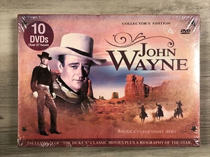 John Wayne America Legendary Hero 22 Film Movie DVD Disc Set NEW SEALED duke - Imagen 1 de 7