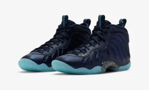 Nike Air Foamposite One GS Obsidianblau Gold Jugendgröße 5,5 Y = Herren 5,5/Damen 7 - Bild 1 von 10