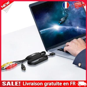 fr Carte de capture vidéo USB VHS TV DVD VCR VHS vers convertisseur numérique (c - Photo 1/10