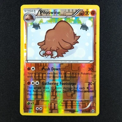 Piloswine 81/162 Holo - Breakthrough - Pokemon Card - Image 1 of 2