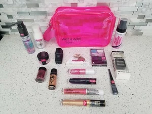 LOTE DE 16 MAQUILLAJE WET N WILD Brillo Labial-Paleta de Sombras de Ojos-Iluminador-Cabello-Rostro - Imagen 1 de 6