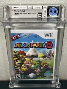 Mario Party 8 Wii Spiel WATA 9.8 Middle Eastern Version 💎🔥 First Party A+ - Bild 1 von 7