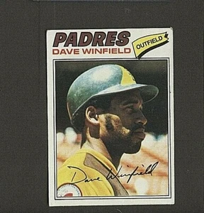 1977 Topps Dave Winfield San Diego Padres #390 βοΈπ₯π― VGEX - Picture 1 of 2