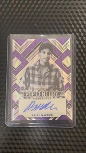 2022 leaf pop century Ralph Macchio Autograph 4/7