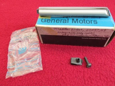 NOS 74 CADILLAC FLEETWOOD 60 ESPECIAL BROUGHAM DEVILLE PARA-LAMA DIANTEIRO ACABAMENTO CROMADO - Imagem 1 de 4