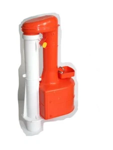 Dudley Turbo 44 9 pulgadas sifón dúoflush para cisternas estrechas 315749 - Imagen 1 de 6