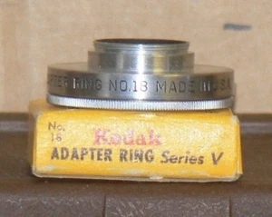 Kodak Serie V Nr. 18 Einschraubadapter mit Sicherungsring - Bild 1 von 1
