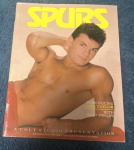 SPURS - ISSUE No. 9 by COLT MEN photo magazine - nude male models- gay interest - Picture 1 of 10
