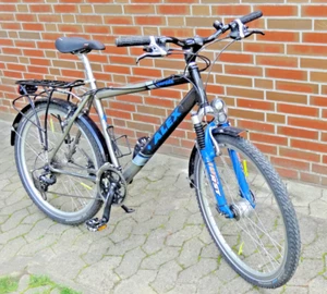 ALEX NEVADA MTB  26" Alu City Trekking Bike Shimano Deore 27 Gang + Gepäckträger - Bild 1 von 23