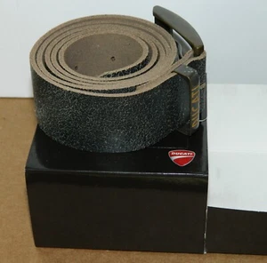 Ducati Retro' 90 Leather Belt Ducati Performance NEW GENUINE OEM 987680285 - Picture 1 of 8