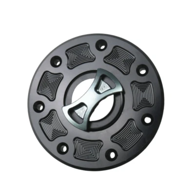 Titanium Bow-tie Gas Fuel Tank Cap For Kawasaki ZX-11 ZXR400 Ninja ZX 6R/9R GPz - Image 1 of 4