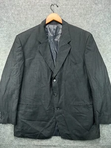 Kilburne and Finch S&K Famous Sport Mantel Blazer Anzug Jacke Herren 48 grau gestreift - Bild 1 von 14