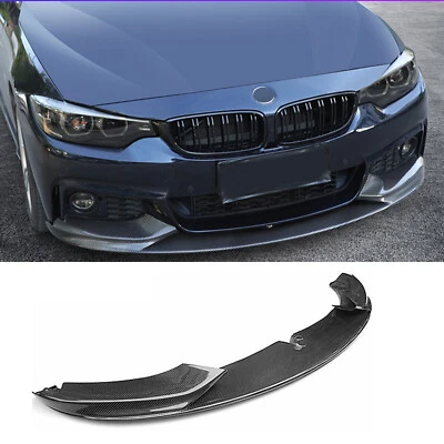 für BMW 4er F32 F33 M Paket Spoilerlippe Frontlippe CARBON FIBER Spoilerschwert - Bild 1 von 4