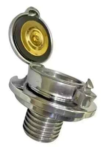 2.5" With Adapter Compatible With BMW R100 RT RS R90 R80 Fuel Tank Monza cap - Foto 1 di 4