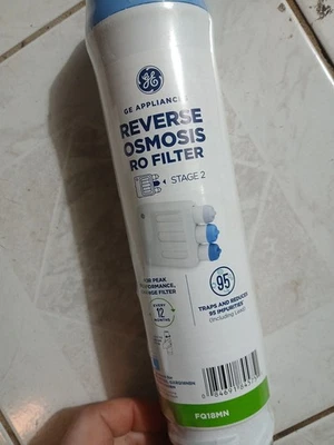 GE FQ18MN Water Filter For Aqua Optima Evolve - White - Image 1 of 3