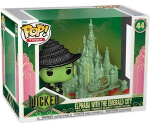 Funko Pop Town #44 Elphaba With The Emerald City Wicked - Imagen 1 de 3
