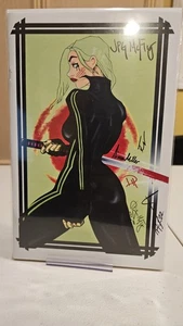 MUFFY the PIMP SLAYER # 1 Virgin Variant Auto COA 6 Signatures 6x Signed - Bild 1 von 2