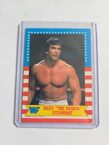 Ricky "The Dragon" Steamboat #21 1987 Topps WWF - Picture 1 of 2