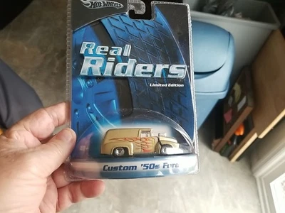 Ford Mattel Hot Wheels 2007 edición limitada Real Riders personalizado años 50 Foto 1 de 4