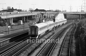Millbrook Class 442 EMU 77423 14.1.89 John Vaughan Negativ RN484 - Bild 1 von 1
