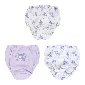 SANRIO Kuromi Kawaii Cute Kid's Shorts Set of 3 120cm Brand New - Picture 1 of 5