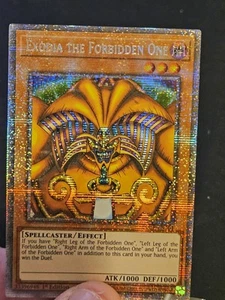 Yugioh Exodia the Forbidden One BLCR-EN101 Starlight Rare 1st Ed Minty🔥🔥🚀🚀 - Photo 1 sur 22
