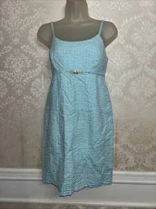 Lilly Pulitzer White Label 100% Cotton Sleeveless Dress Size 4 - Picture 1 of 8