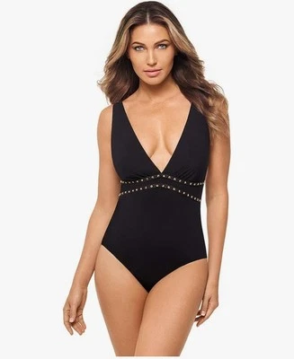 Traje de baño Amoressa de Miraclesuit talla 6 lupita agridulce de una pieza naranja nuevo con etiquetas Foto 1 de 4