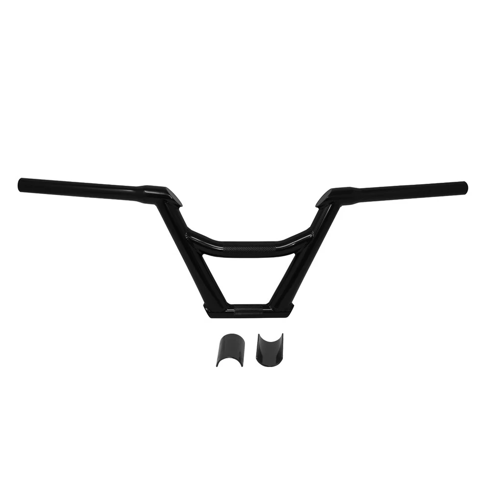 MANILLAR BICICLETA PRO+ 169 22,2 MM CON CUÑA PARA CONVERTIR A 25,4 MM NEGRO Foto 1 de 1