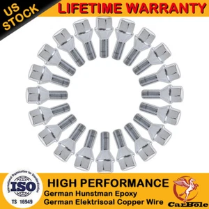 20PCS 12X1.25 Wheel Studs Lug Bolts For 2014-2021 Jeep Renegade Cherokee Compass - Picture 1 of 15