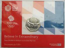 Team GB 2016 UK Brilliant Uncirculated 50p Coin - The Royal Mint