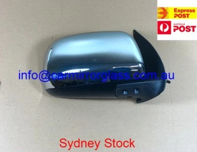 ESPEJO RETROVISOR DERECHO DEL LADO DEL CONDUCTOR PARA TOYOTA HILUX 2005 - 2015 (CROMO, MANUAL) Foto 1 de 2