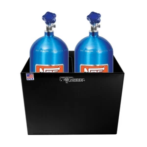 Pit Posse Nitrous Bottle NOS NO2 Rack Holder Aluminum Trailer Made in USA - Picture 1 of 5