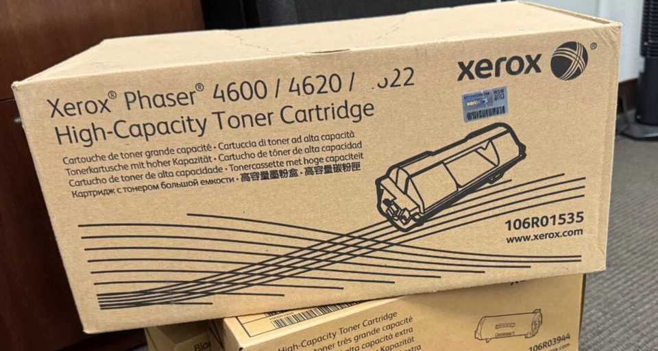 Xerox 106R01535 卡式胶筒 6000页数 墨粉&激光打印机碳粉 — 第 1/1 张图片
