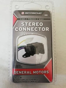 Scosche Stereo Connector GM01 for General Motors 1973-91 Buick Cadillac GMC - Picture 1 of 7