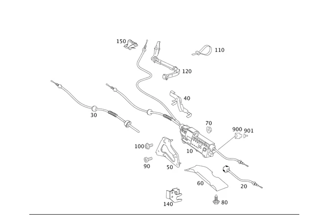 Mercedes Benz genuíno CL600 CL65 AMG 1998-2014 componente atuador OE 2214303149 - Imagem 1 de 1