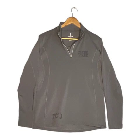 TCU Horned Frogs Elevate Big 12 Conference Pullover Jacket Womens Large Cover