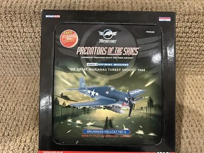 Corgi 1:72 Grumman Hellcat F6F-3 Great Marianas Turkey Shoot 1944, No. PR99409 - Image 1 of 4