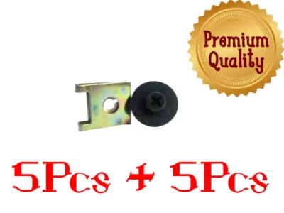 DAIHATSU BUMPER FENDER, SIDE SKIRT & WING GUARD FASTENER 21MM CLAMP/BOLT CLIP x5 - image 1 of 4