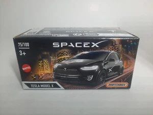Matchbox 2024 Mattel Tesla Model X 75/100 Box Modellino 1/64 - Foto 1 di 1