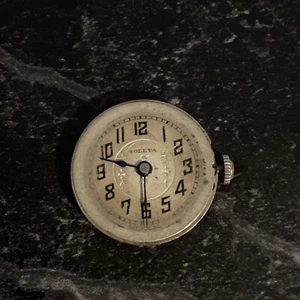 Soleta Watch Co. Movement 6 Jewel For Parts Or Repair - Picture 1 of 2