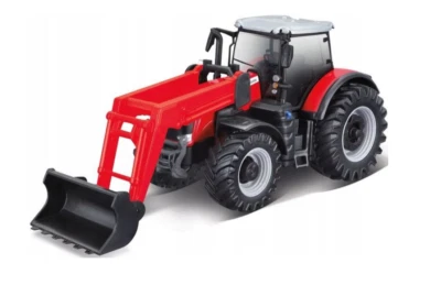 Massey Ferguson 8740S Loader American Tractor Model Diecast Bburago Toy - Image 1 of 4