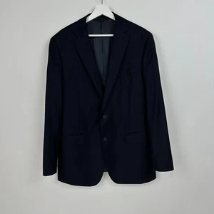 Blazer Paul Betenly Para Hombres 42L Azul Marino Oscuro Lana Doble Ventilación Thomas Chaqueta 2 BTN - Imagen 1 de 17